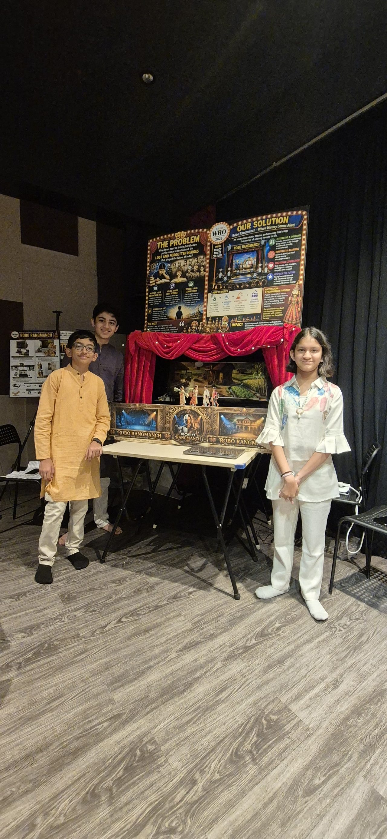 Roborangmanch hero — team with puppet theatre and Savitribai Phule story