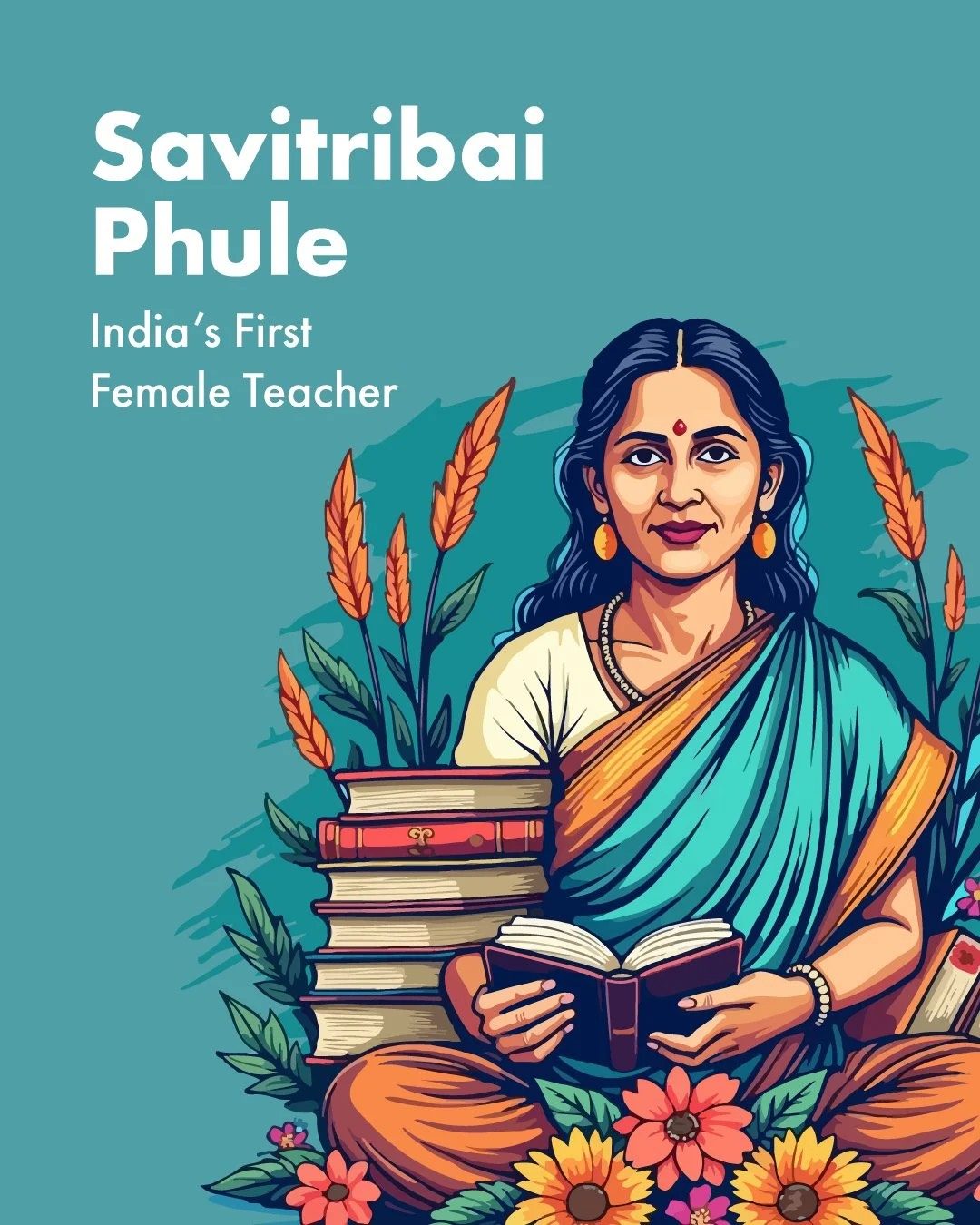 Savitribai Phule timeline strip